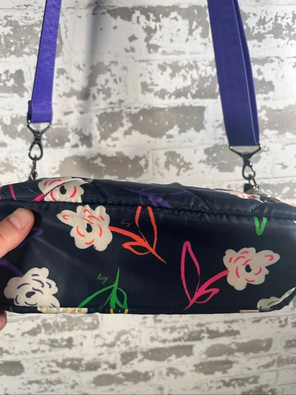 Lug | women floral crossbody travel bag
